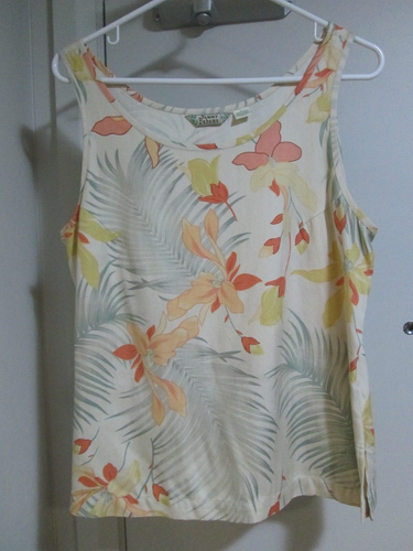 TOMMY BAHAMA WOMEN'S TOP, NICE, 100% SILK,GENTLY WORN, BOUGHT IN THE US, SIZE 10 - Bild 2 von 5