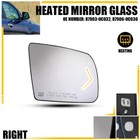 For Toyota Sequoia 2008-2017 Tundra 2007-2021 Mirror Glass Heated Passenger Side