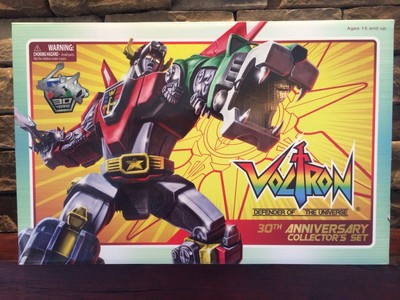 voltron 30th anniversary diecast