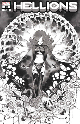 Hellions #18 UK Momoko UK Variant cover (Marvel 2022 1st Print)