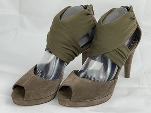 olive green platform sandals
