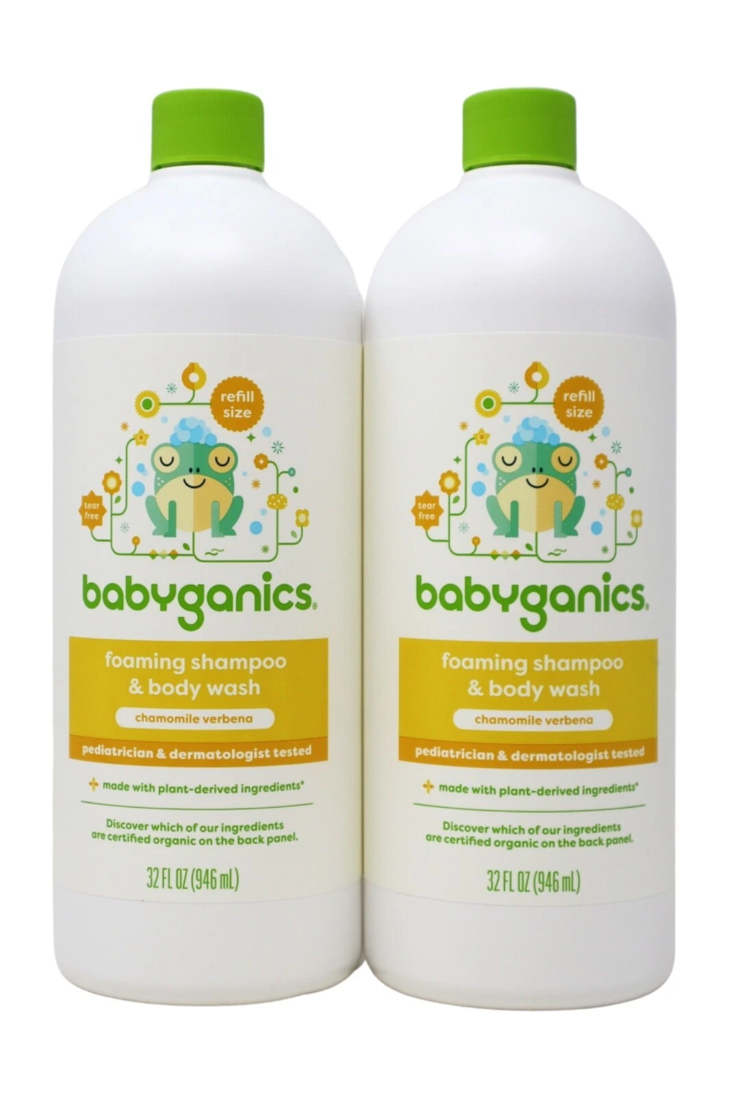 Babyganics Foaming Shampoo & Body Wash, Chamomile Verbena, 32 Fl Oz ( 2-Pack )
Opens in a new window