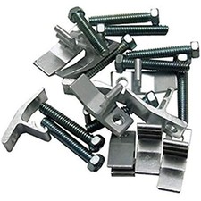 LASCO 42-2103 Sink Rim Clips Works On J Hook Style Sink Frames, 10-Pack