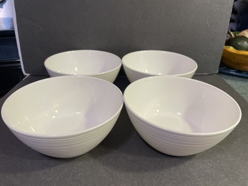 Lenox Avondale Bone China Soup/cereal Bowls - Set of 4 - 第 1/3 張圖片