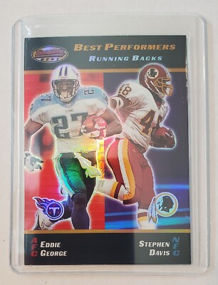 2000 Bowmans Best Stephen Davis / Eddie George #94 Best Performers