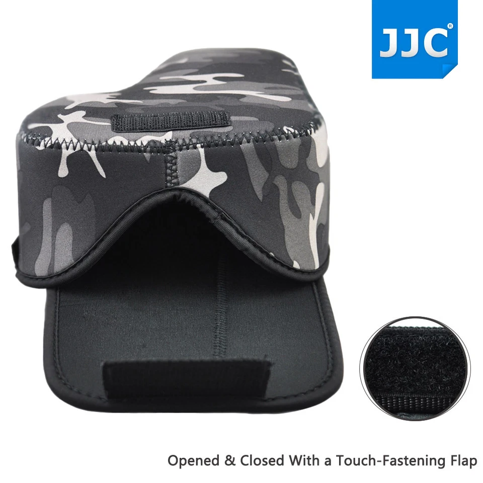 JJC 19*15*11 cm Neopreno Cámara Bolsa Estuche Bolsa para Canon Nikon Panasonic SLR/DSLR Foto 4 de 4