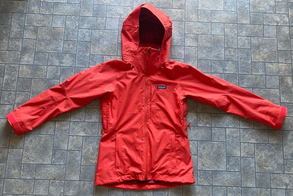 割引クーポン Jacket Patagonia Womens Zip Full Recco H2NO Orange Red XS 女性用