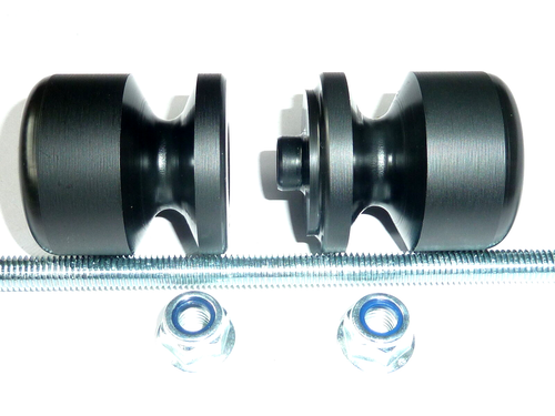 SUZUKI GSF1200 BANDIT CRASH MUSHROOMS SET OF 8 INCLUDES ENGINE CASE SLIDERS S9U - Picture 4 of 12