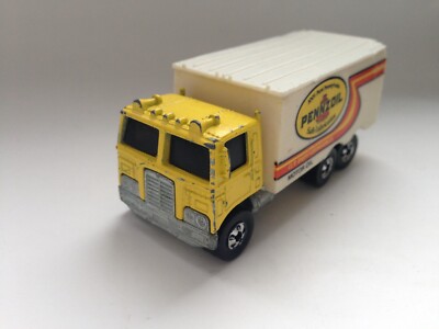 Hot Wheels Blackwall - Hiway Hauler Delivery Truck - Pennzoil - Hong Kong - 1981