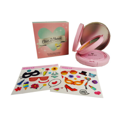 NUEST Chic2Cheek Dual Cushion Foundation+Perfecting Correctors (Nude Light) 9g