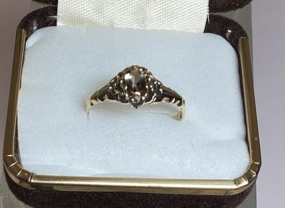 Anillo de oro amarillo de 10k cambio de color andaluza talla 6,5 Ripley-Howland Co. Foto 2 de 4