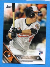 2016 Topps Update #US182 Hyun-Soo Kim Orioles