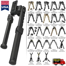 Hunting Tactical Rifle Bipod/Tripod Fits Picatinny / M-lok Rail Mount Adjustable