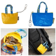 IKEA KNOLIG BAG Small Keychain Coin Pouch Zipper Bag Small Bag