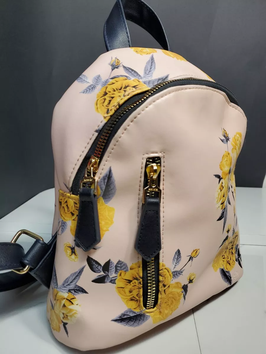 Pink yellow backpack hotsell