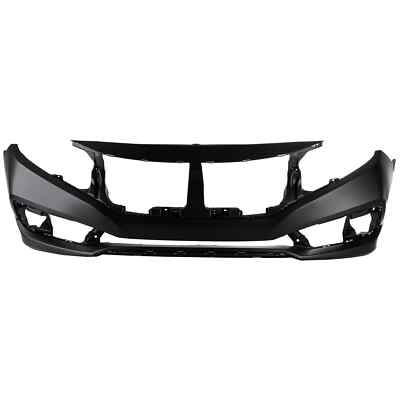 #ad Front Bumper Cover Primed For Coupe Sedan 2019 2021 Honda Civic Touring Models $370.09