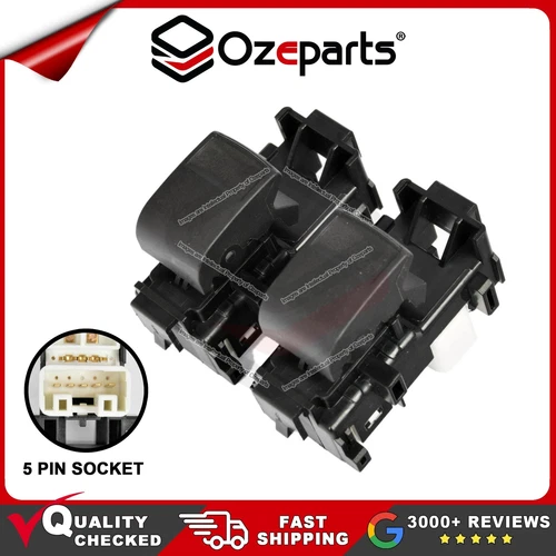 2x Single Electric Power Window Control Switch For Toyota Landcruiser 200 Series