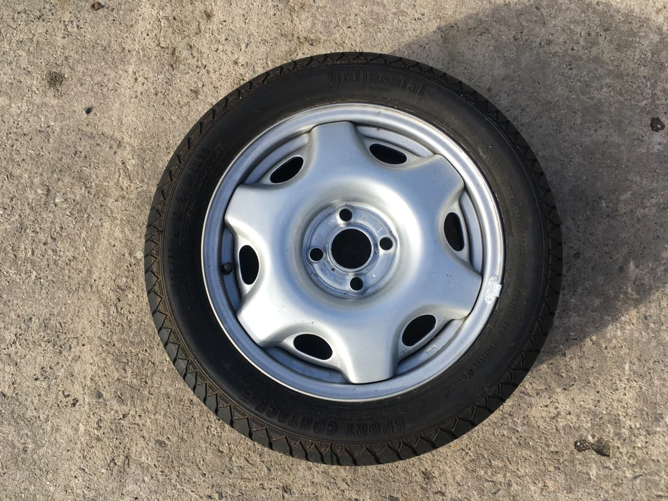 Opel Astra F Cabrio : Ersatzrad 5,5x15 ET46 Reserverad 195/55-15 84H - Bild 2 von 4