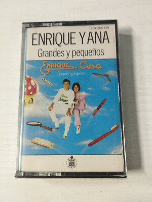 Enrique y Ana Grandes y Pequeños Hispavox - Cinta Tape Cassette Nueva