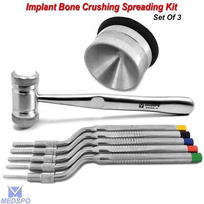 Implant Surgery Bone Grafting Spreading Mallet Mead Hammer Restorative Well Pot