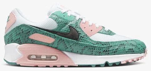 Nike Air Max 90 Washed Teal Snakeskin
