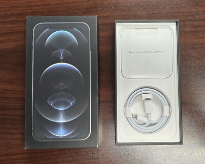 Apple iPhone 12/  12pro/  12 promax Box  or  with Lightning to C Cable
