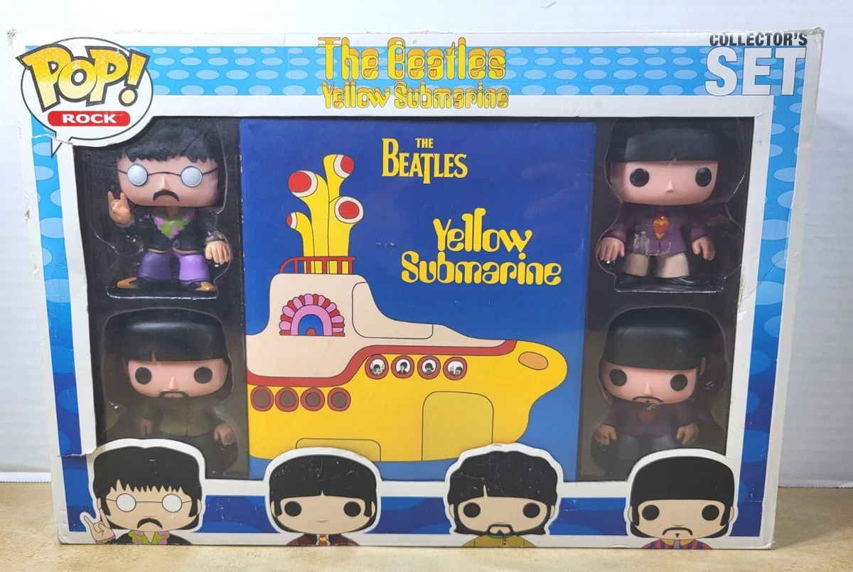 Funko Pop! Rocks The Beatles Yellow Submarine Collector Set Very RARE!