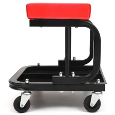 Rolling Creeper Seat Mechanic Stool Chair Garage Work Shop Tools Tray Auto Car