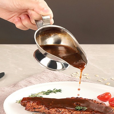 Sauce Dripless Lip Salt Spice Gravy Boat Kitchen Restaurant Sauce Storage Bo _cn