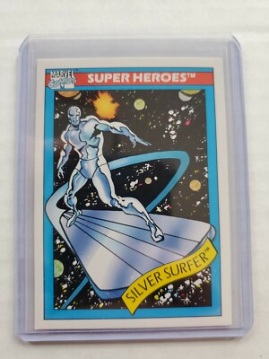 その他 1990 IMPEL MARVEL UNIVERSE Series1 1990 Impel Marvel Universe Series 1 Silver Surfer Card #32