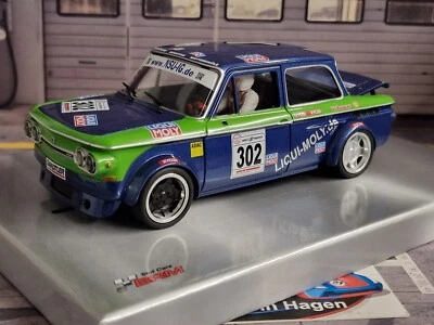 NSU TTS Liqui Moly # 302 Rennausführung mit Alu-Chassis BRM 148 1:24