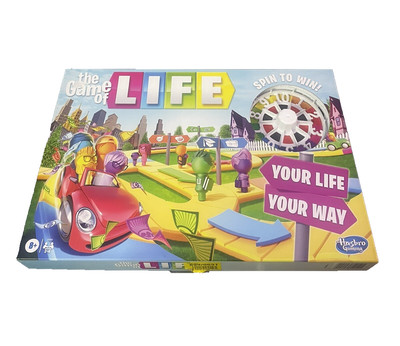 Das Spiel des Lebens Spin to Win! Brettspiel Hasbro 2021 vollständig & guter Zustand