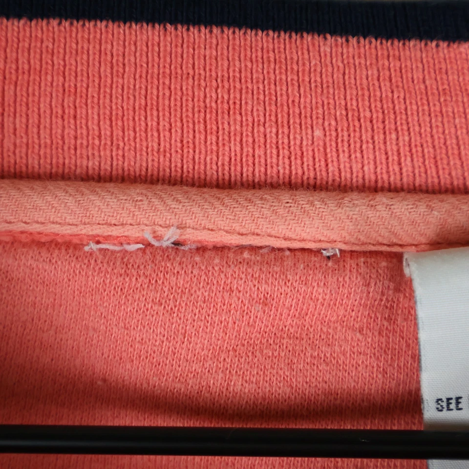 Vintage 90s Mickey Mouse Embroidered Floral Pattern Sweatshirt Pink Large 24x26 - Image 4 of 4