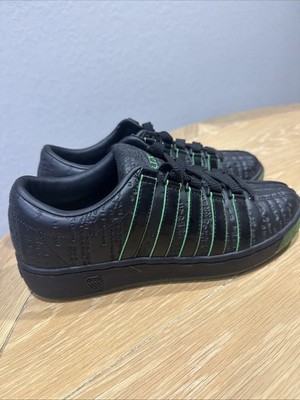 K-Swiss Classic 2000 X Matrix Mens US 9 Black Green The Matrix New