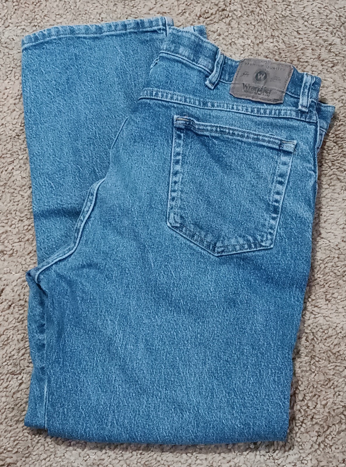 Wrangler Regular Fit Jeans Men's Size 38x29 Denim Pants thumbnail 8