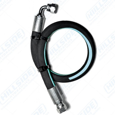 #ad 1 2” Hydraulic Hose Assembly – #8 JIC Female Fittings 90 Straight 4000PSI $33.89