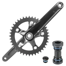 Samox Racing Bike Bicycle Cycling Single Narrow Wide Crankset 5ARM 175mm 40T