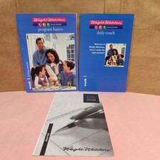 Weight Watchers WW 1 2 3 Success Getting Started Week 1 AND Daily Coach, Journal