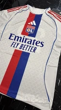 Olympique Lyon 2025/26 Home Player Jersey  - CUSTOMIZABLE DM US