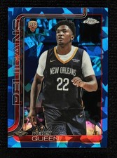 2025-26 Topps Chrome Sapphire Edition Derik Queen #263 2wr