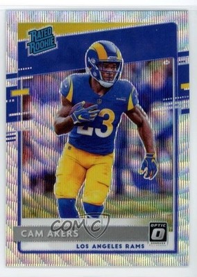2020 Panini Donruss Optic Rated Rookies Wave Prizm /199 Cam Akers Rookie RC 1vj9