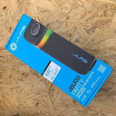 #ad JLab JBuds Party Bluetooth Speaker 30 Watts Connect up to 100 together $49.95