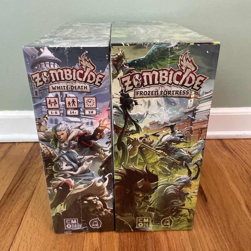 Zombicide white death : boite de base + frozen fortress (SG) VO Zombicide white death : boite de base + frozen fortress (SG) VO