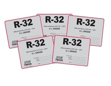 R-32 / R32 A2L Label # 78939 , 5-Pack