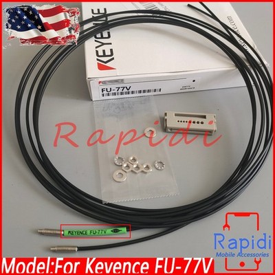 Fiber Optic Sensor Amplifier Switch Digital Fiber Unit For Keyence FU-77V FU77V