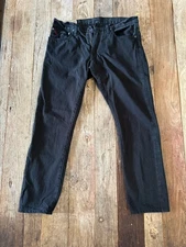 Polo Ralph Lauren Black Jeans Mens 32 X 30 Denim
