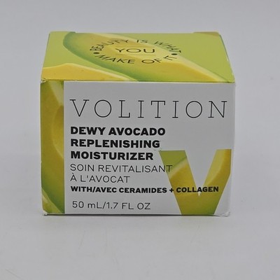 Volition Dewy Avocado Replenishing Moisturizer 50ml/1.7floz Full Size New In Box
