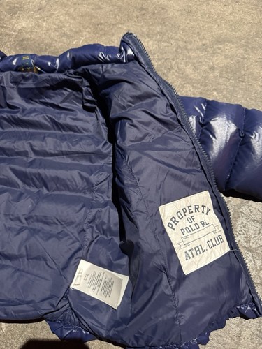 Polo Ralph Lauren Duck Down Puffer Coat Jacket Kids Youth Size 5 - Picture 13 of 13