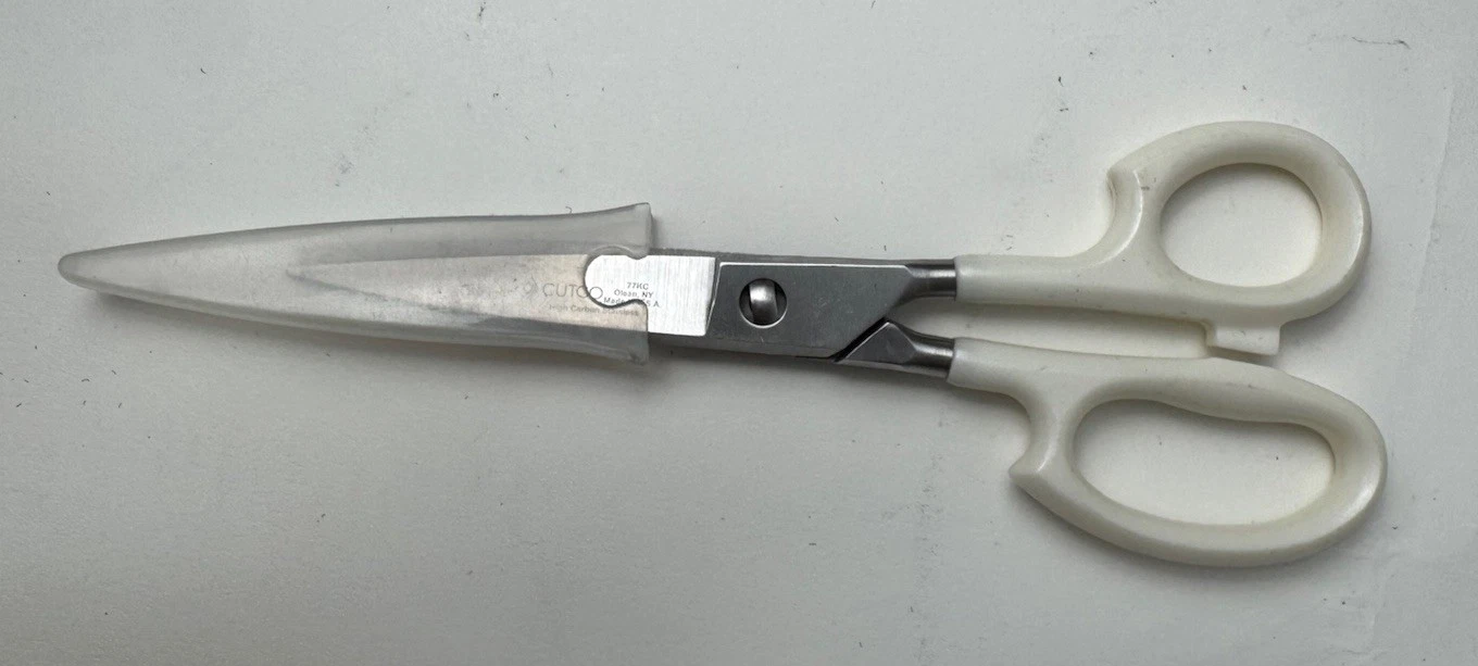 Cutco Take Apart Kitchen Scissors Shears 77KC Pearl White Handles