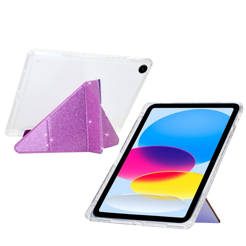 Glitter Case for Samsung Galaxy Tab A9+ / S9 FE/ S6 Lite Sparkle with Clear Back - Image 3 of 4